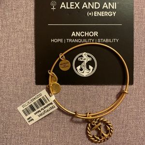 Alex and Ani anchor bracelet